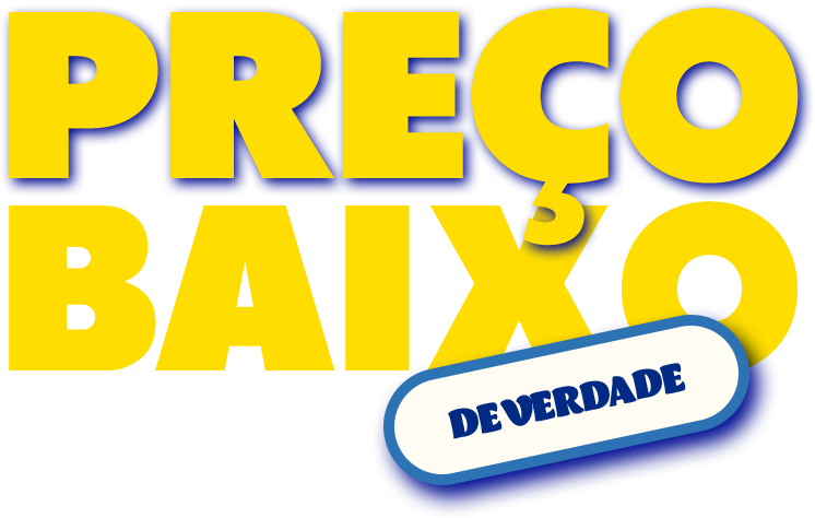 Preço Baixo no atacado e no varejo